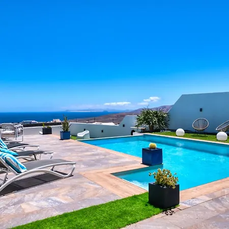 Villa Macher Piscina Y Bar Piscina Tias