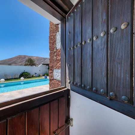 Villa Macher Piscina Y Bar Piscina Tias